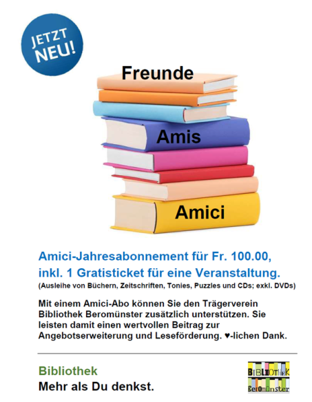 neues Bibliotheksabonnement